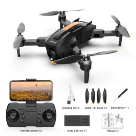 Color: Orange, format: Three Batteries - Brushless Double-shot Aerial Photography Water Bomb Interactive Folding Remote-controlled Unmanned Vehicle