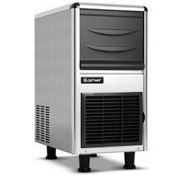 Freestanding Stainless Steel Commercial Ice Maker