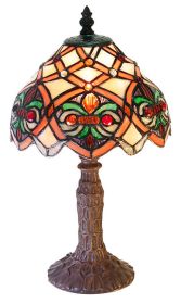 Tiffany-style Arielle Accent Lamp