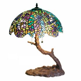 Tiffany-style Tree Lamp