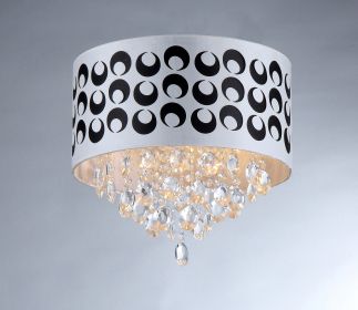 Tiffany Pattern Crystal Chandelier