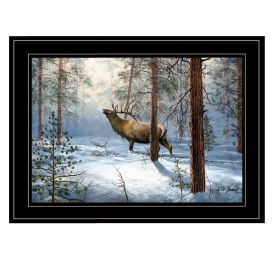 "Breaking the Silence" By Jim Hansen, Ready to Hang Framed Print, Black Frame