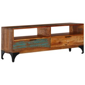 TV Stand 46.5"x13.8"x17.7" Solid Wood Reclaimed