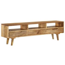 TV Stand Solid Wood Mango 55.1"x11.8"x16.1"