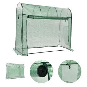 Greenhouse with Zippered Door 78.7"x31.5"x66.9"