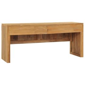 TV Stand 39.4"x13.8"x17.7" Solid Wood Teak