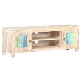 TV Stand 47.2"x11.8"x15.7" Rough Acacia Wood