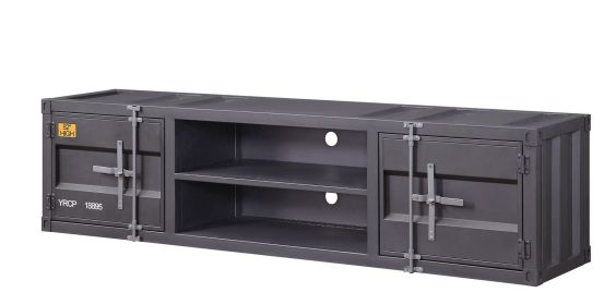 ACME Cargo TV Stand, Gunmetal 91885