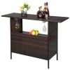 Modern Stylish And Beautiful Bar Table Brown Gradient