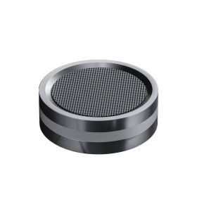 Portable Wireless Small Steel Gun Bluetooth Speaker Long Endurance (Option: Black-USB)