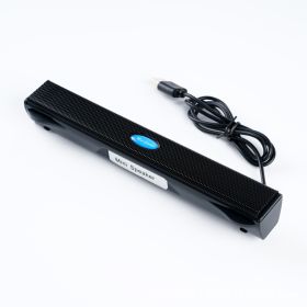 USB laptop desktop computer mini speaker (Option: Black-USB)