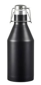 Visol Alpine Double Wall 64 oz Beer Growler (Option: Black Matte)