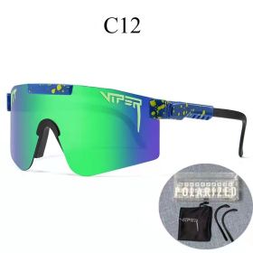 New Pit Viper Series C Uv400 Polarized Sunglasses Unisex High Quality I (Color: C12)