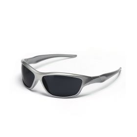 Sungrow Cyber futuristic glasses men silver Y2K functional sunglasses ins women street Millennium Spicy Girls sunglasses (Colour: Matt silver)