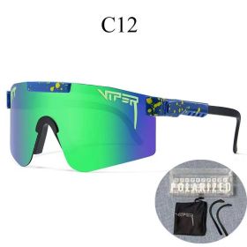 Cycling Glasses Outdoor Sunglasses Mtb Men Women Sport Goggles Uv400 Bike Bicycl (Color: C12)