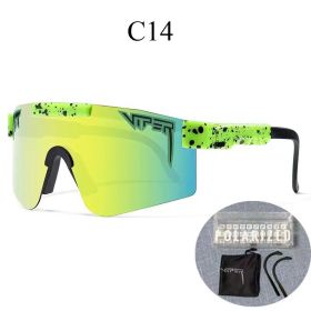 Cycling Glasses Outdoor Sunglasses Mtb Men Women Sport Goggles Uv400 Bike Bicycl (Color: C14)