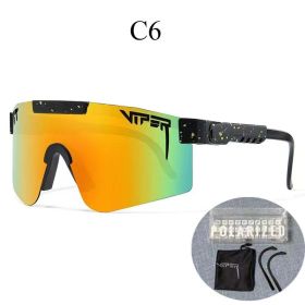 Cycling Glasses Outdoor Sunglasses Mtb Men Women Sport Goggles Uv400 Bike Bicycl (Color: C6)