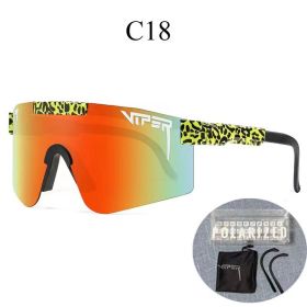 Cycling Glasses Outdoor Sunglasses Mtb Men Women Sport Goggles Uv400 Bike Bicycl (Color: C18)