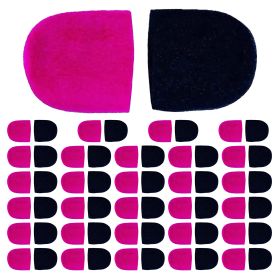 5Core Microphone Cover Mic Pop Filter Windscreen Mic Sponge Covers Disposable Foam For Karaoke Black & Pink SPONGE (type: 25 Pieces)