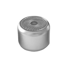 Metallio Bluetooth Enabled Pocket Speaker (Color: SILVERADO)