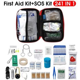 Emergency Survival Kit for Camping Hiking Adventures (Color: As pic show, type: Survival Kit)