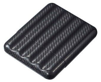 Visol Night II Carbon Fiber Cigar Case (Option: 5 Finger)